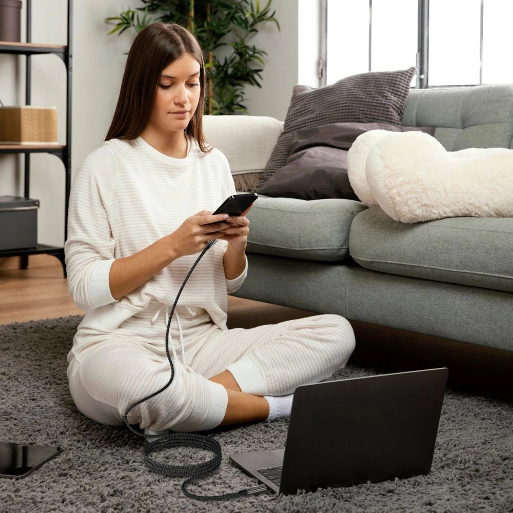 Tech-Protect UB10T Ultraboost USB-C PD240W/QC4.0 Kabel 200 cm – schwarz