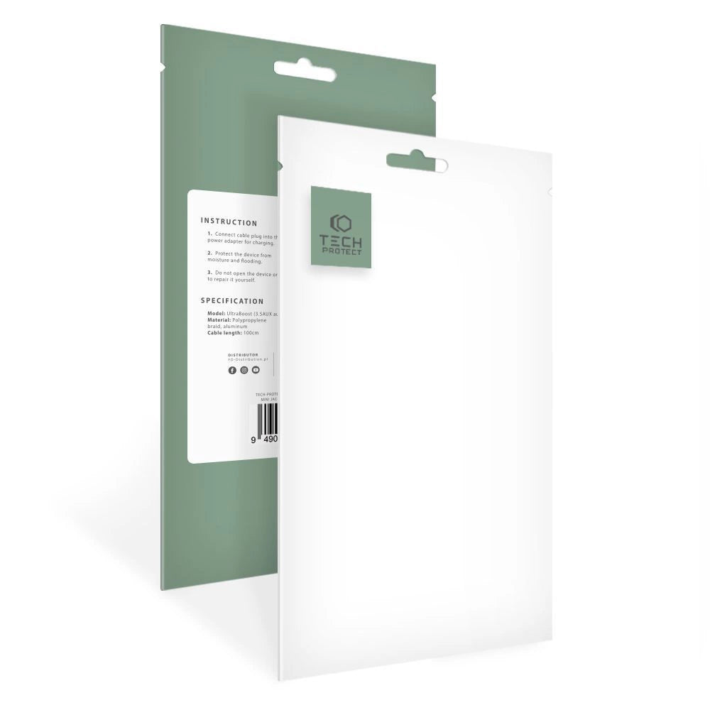 Tech-Protect UltraBoost 2in1 magnetisches Ladegerät mit USB-C/ Lightning -Kabeln für Apple Watch 1,5 m – Weiß