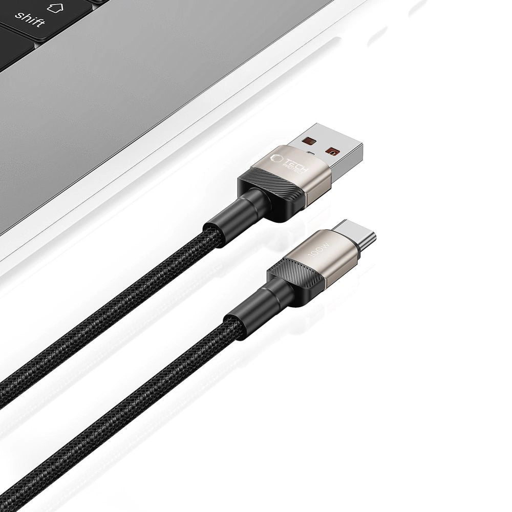 Tech-Protect UltraBoost Evo USB-C/USB-A-Kabel 100 W 5 A 2 m – Titan