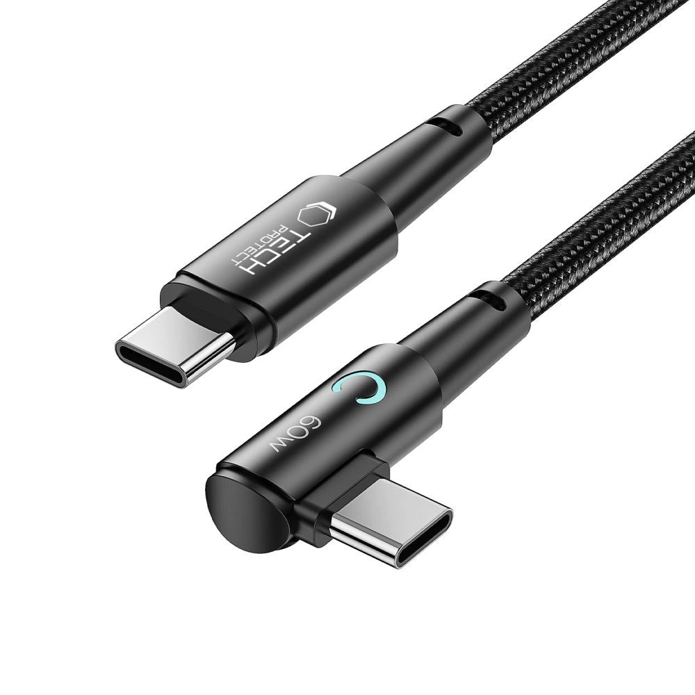 Tech-Protect UltraBoost L USB-C / USB-C-Kabel 60W 6A 1m - grau