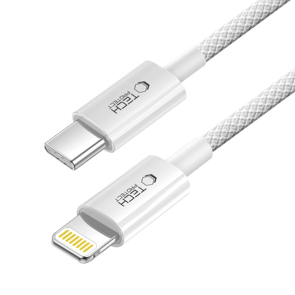 Tech-Protect UltraBoost USB-C / Lightning PD27W/3A Kabel 200 cm – grau