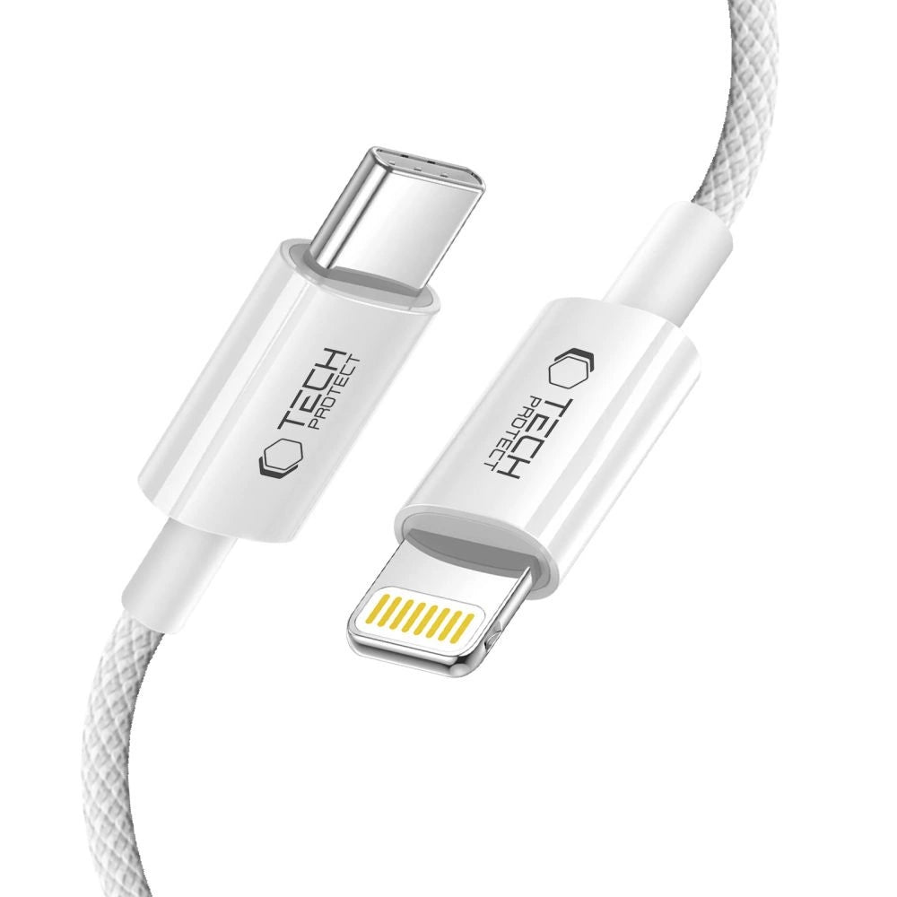 Tech-Protect UltraBoost USB-C / Lightning PD27W/3A Kabel 200 cm – grau