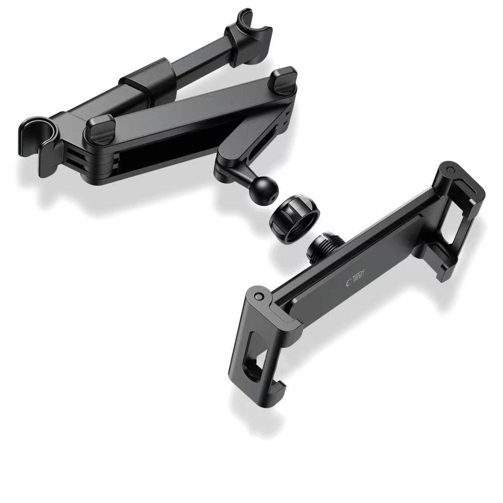 Tech-Protect V1 Teleskop-Handyhalterung für die Kopfstütze im Auto – Schwarz
