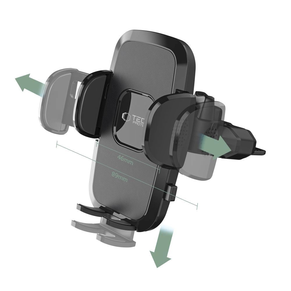 Tech-Protect V3 Autotelefonhalter mit CD-Laufwerk – Schwarz