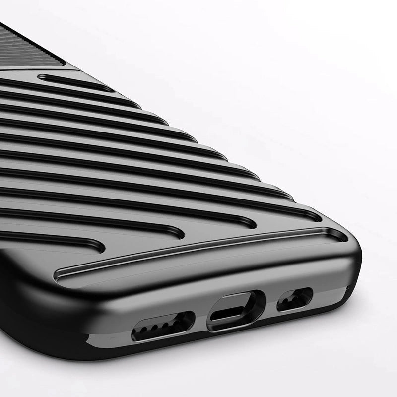 Thunder Case Flexibel Robuste Panzer Handyhülle TPU Schutzhülle für iPhone 13 Pro grün