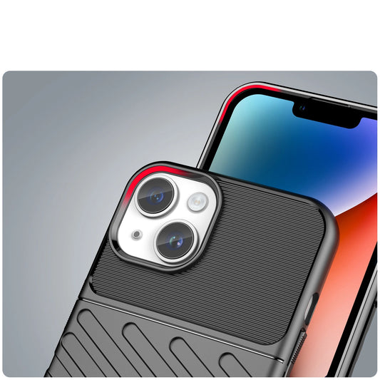 Thunder Case iPhone 14 Plus gepanzerte Hülle schwarz
