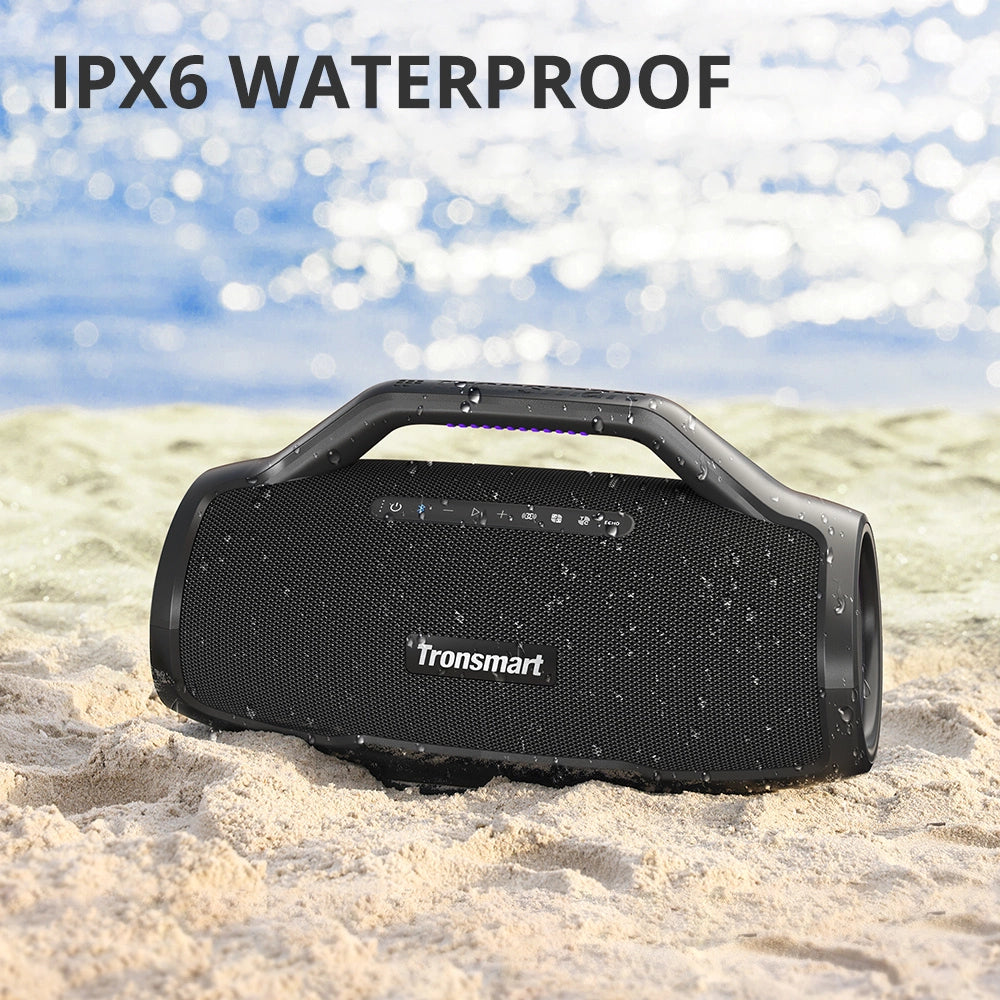 Tronsmart Bang Max 130W Tragbarer Bluetooth 5.3 IPX6 Party-Lautsprecher – Schwarz