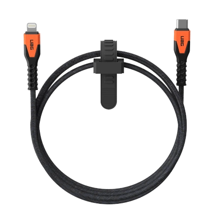 UAG Robustes Kabel USB-C – Lightning 30 W 1,5 m – Orange