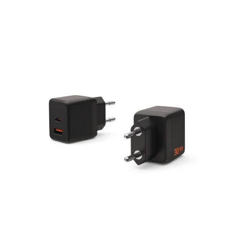 UAG SRGE Ladegerät USB-C / USB-A 30W Wandladegerät - Schwarz