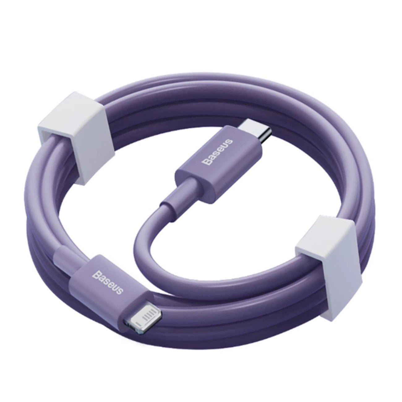 USB-C-Schnelllade-/Datenübertragungskabel – Lightning PD 20 W 1 m Baseus Superior Series – Lila