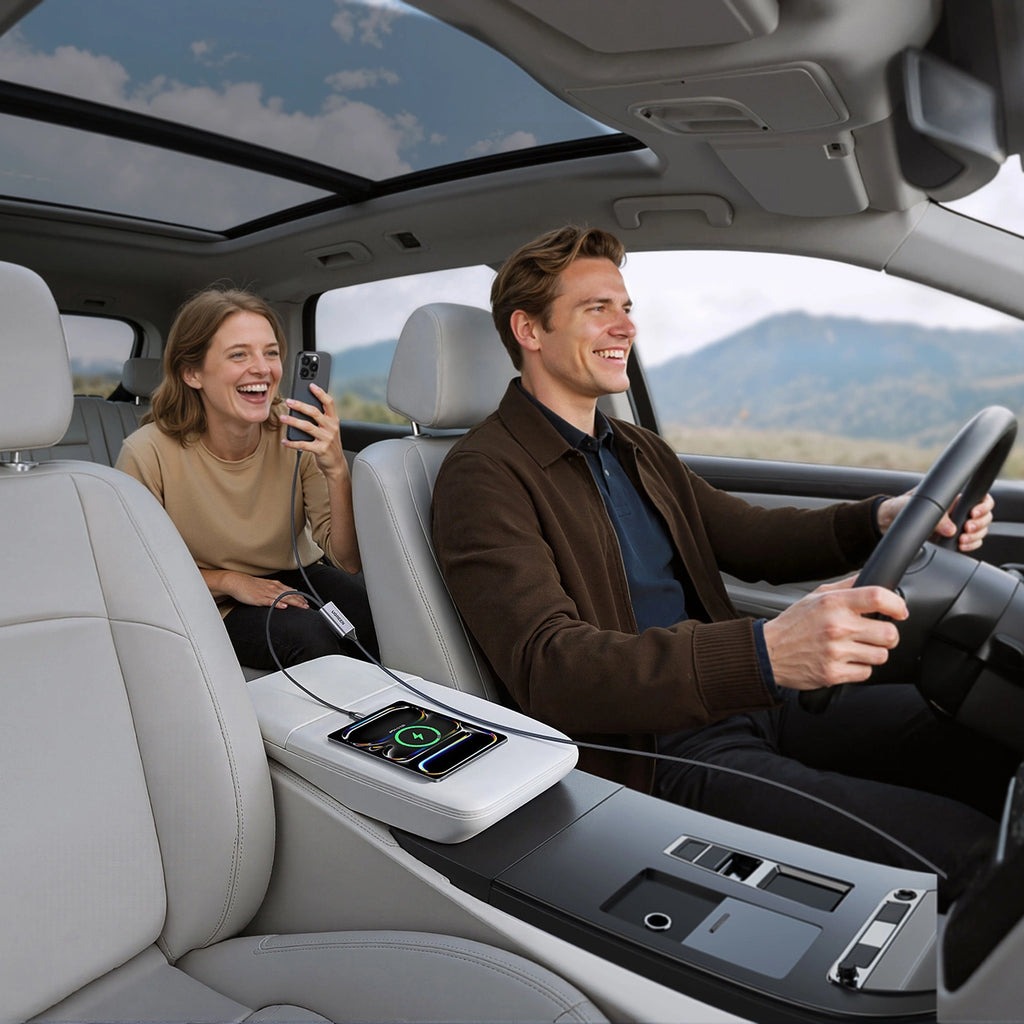 Ugreen 2-in-1 USB-C-Kabel – 2x USB-C PD 140W 2m – Schwarz