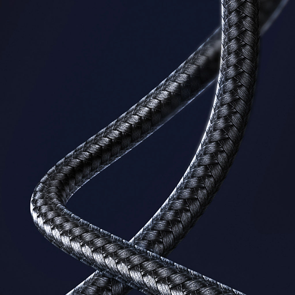 Ugreen 90° abgewinkeltes Kabel USB C - USB 2.0 480Mbps 3A 3m schwarz (US176)