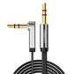 Ugreen AUX-Audiokabel 3,5 mm Miniklinke 0,5 m schwarz (AV119 10596)