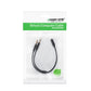 Ugreen AUX-Splitterkabel 3,5-mm-Miniklinke (weiblich) - 2x 3,5-mm-Miniklinke (männlich - Mikrofon und Kopfhörer) schwarz (AV140 20899)