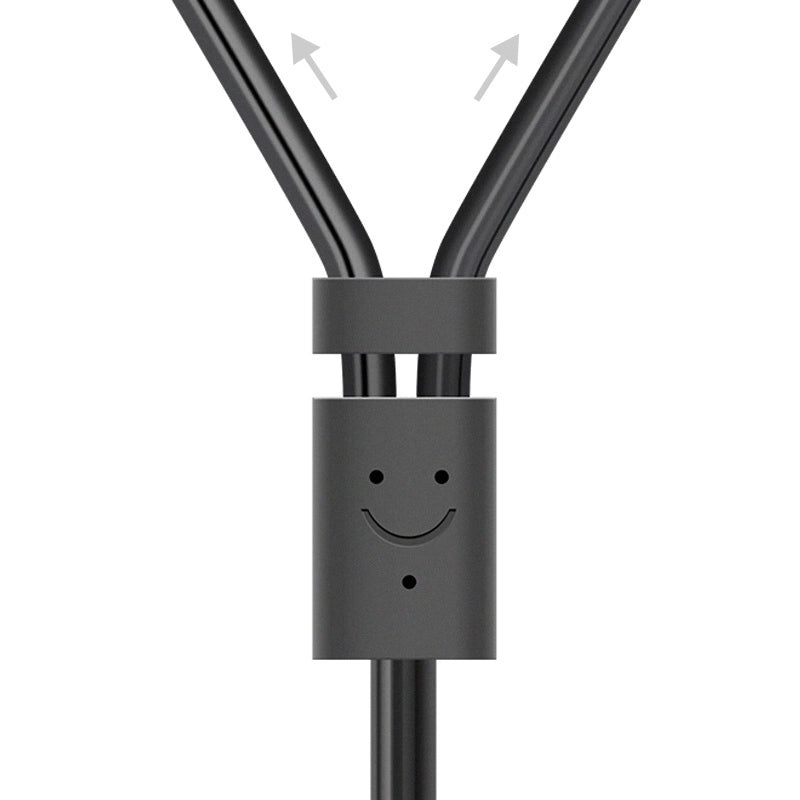Ugreen AV102 10511 Kabel 3,5 mm Miniklinke (männlich) / 2RCA (männlich) 1,5 m – grau