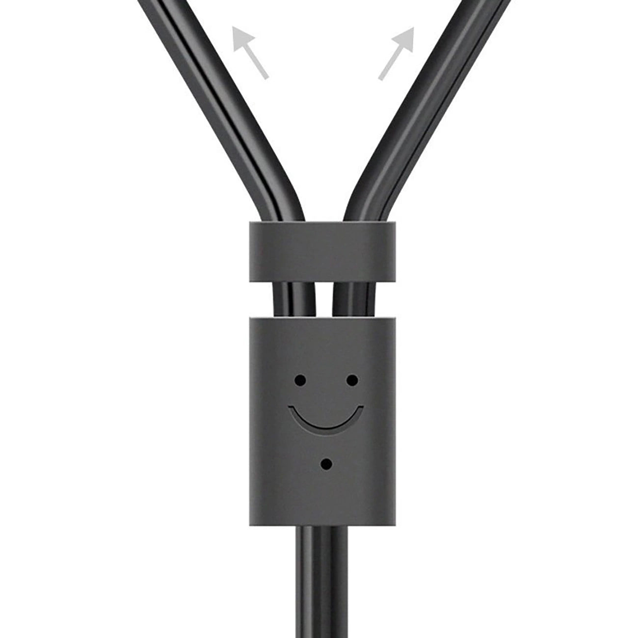 Ugreen AV102 10588 Audio-Miniklinkenkabel 3,5 mm (weiblich) – 2RCA (männlich) 1 m – grau