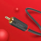 Ugreen AV104 10519 Audiokabel 2RCA (männlich) / 2RCA (männlich) 3 m – grau