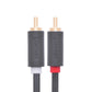 Ugreen AV104 10520 Audiokabel 2RCA (männlich) / 2RCA (männlich) 5 m – grau