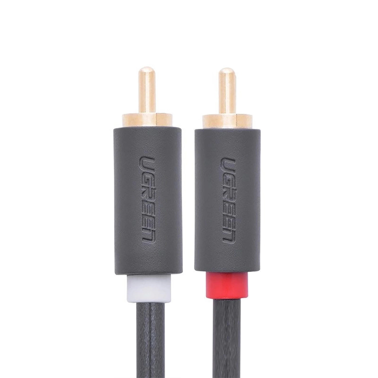 Ugreen AV104 30747 Audiokabel 2RCA (männlich) / 2RCA (männlich) 1 m – grau