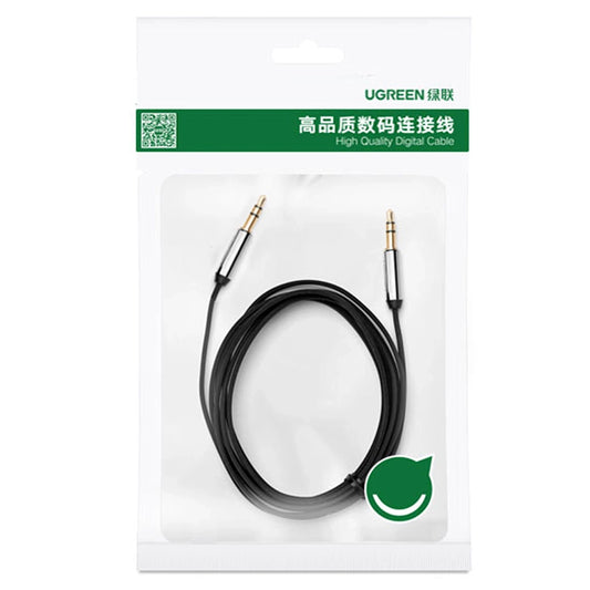Ugreen AV119 10736 Audiokabel Miniklinke 3,5 mm / Miniklinke 3,5 mm 3 m – Schwarz
