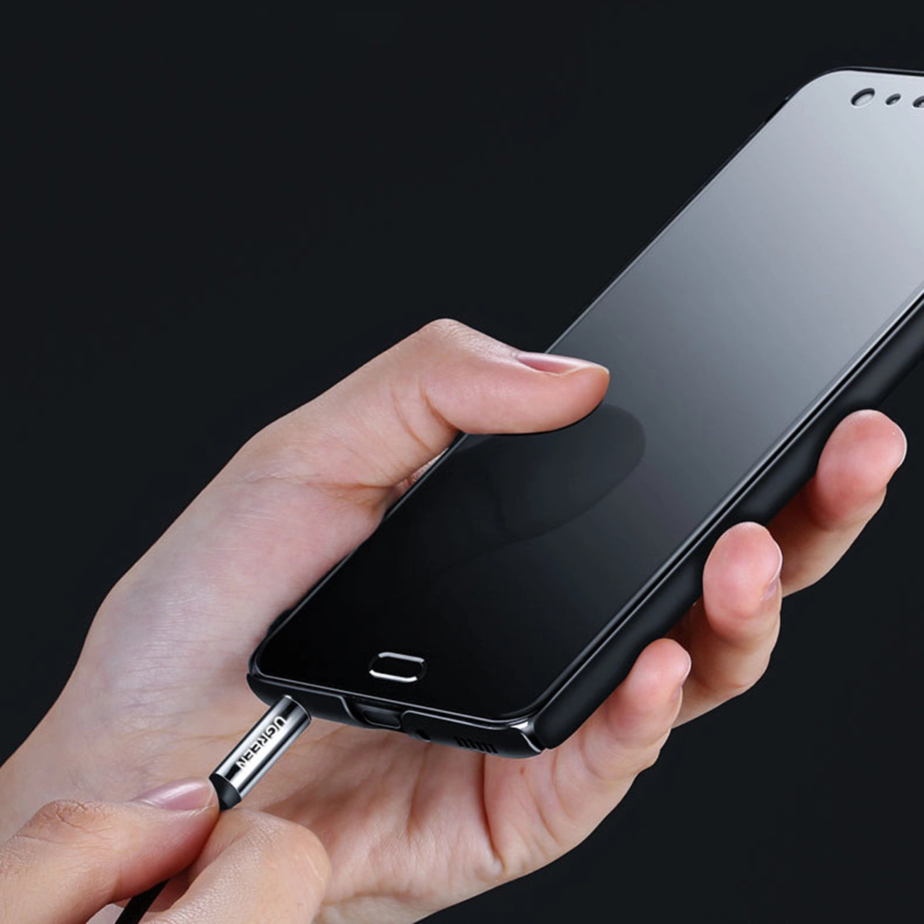 Ugreen AV119 10737 Audiokabel Miniklinke 3,5 mm / Miniklinke 3,5 mm 5 m – Schwarz