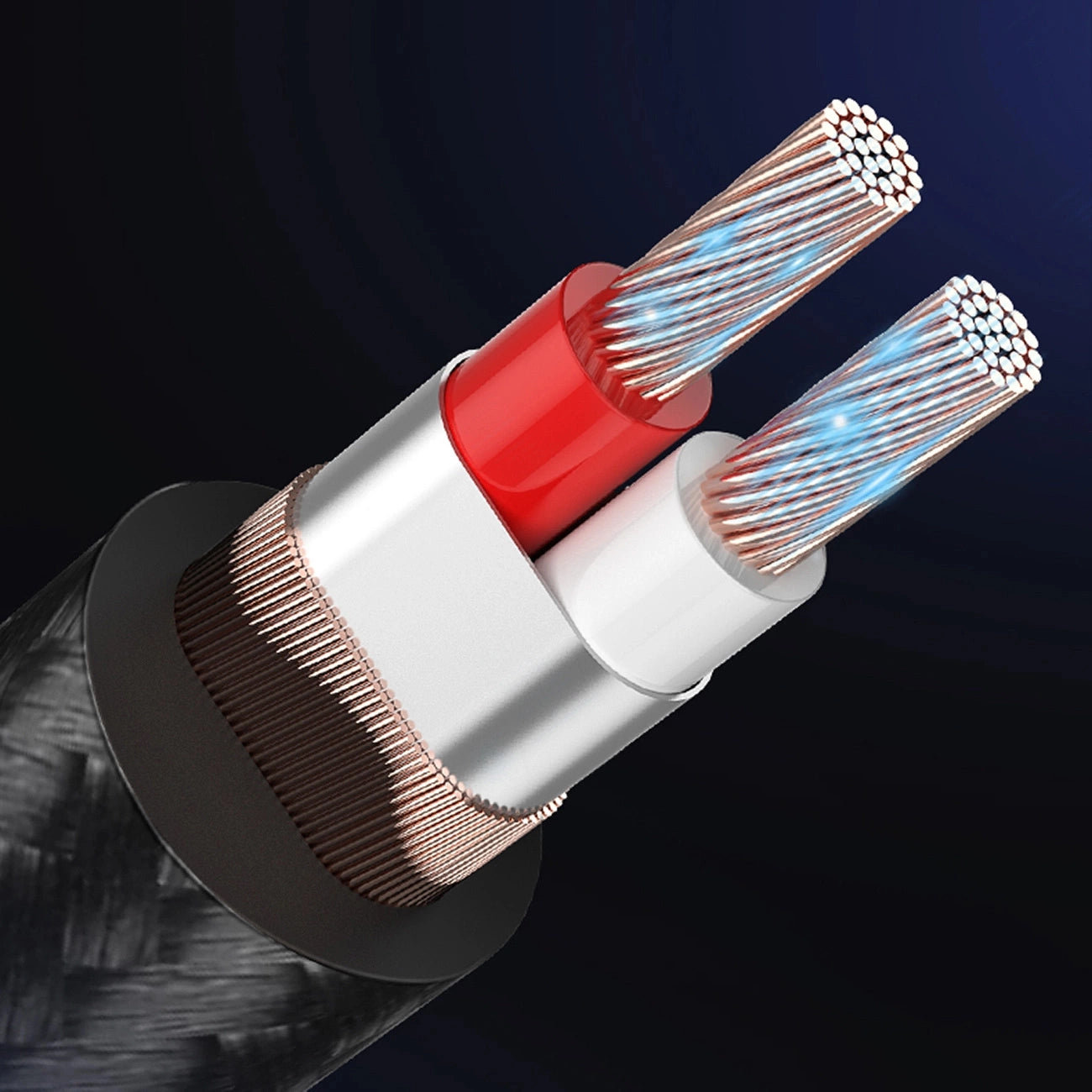 Ugreen AV127 10629 Audio-TRS-Kabel Miniklinke 3,5 mm / Klinke 6,35 mm 3 m – Grau