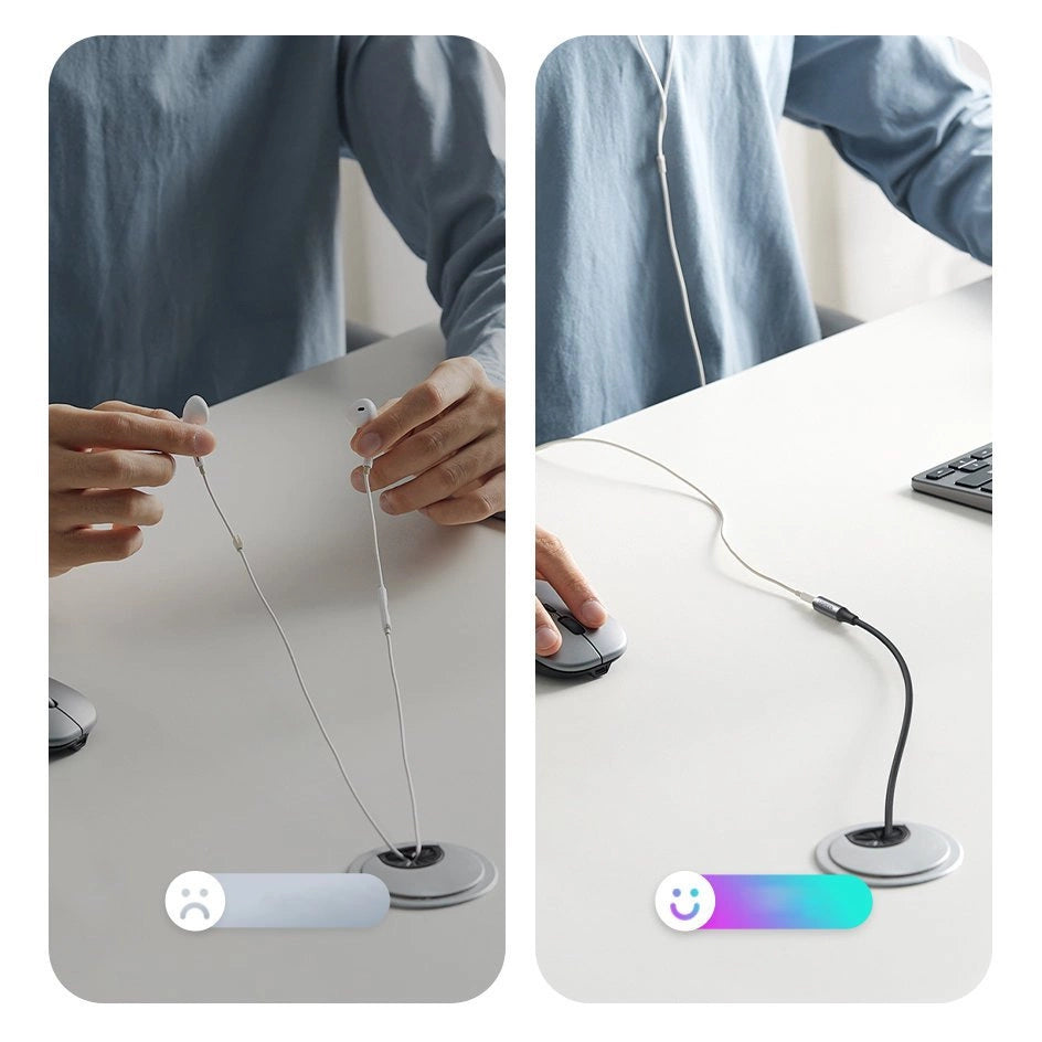 Ugreen AV190 Kabelverlängerungskabel AUX 3,5 mm Miniklinke 1 m