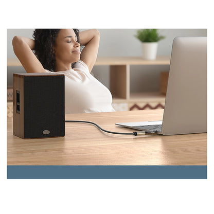 Ugreen Adapter 3,5-mm-Audioadapter (männlich) auf 6,35-mm-Miniklinke (weiblich) grau (AV168)