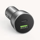 Ugreen Autoladegerät USB / USB Typ C Quick Charge 3.0 Power Delivery 36 W 3 A grau (CD213 60980)
