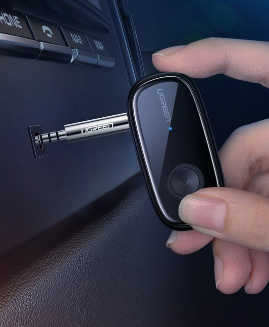 Ugreen Bluetooth 5.0 Audioempfänger AUX aptX, aptX LL Mini-Kopfhörerbuchse schwarz (70304)