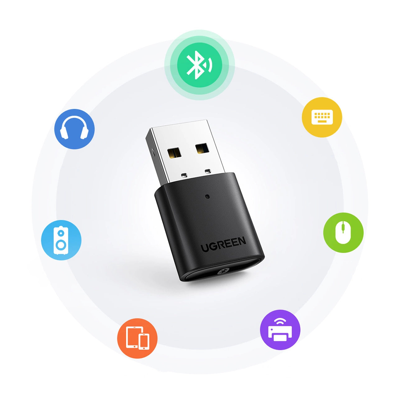 Ugreen Bluetooth 5.0 USB-A-Adapter schwarz (CM390)