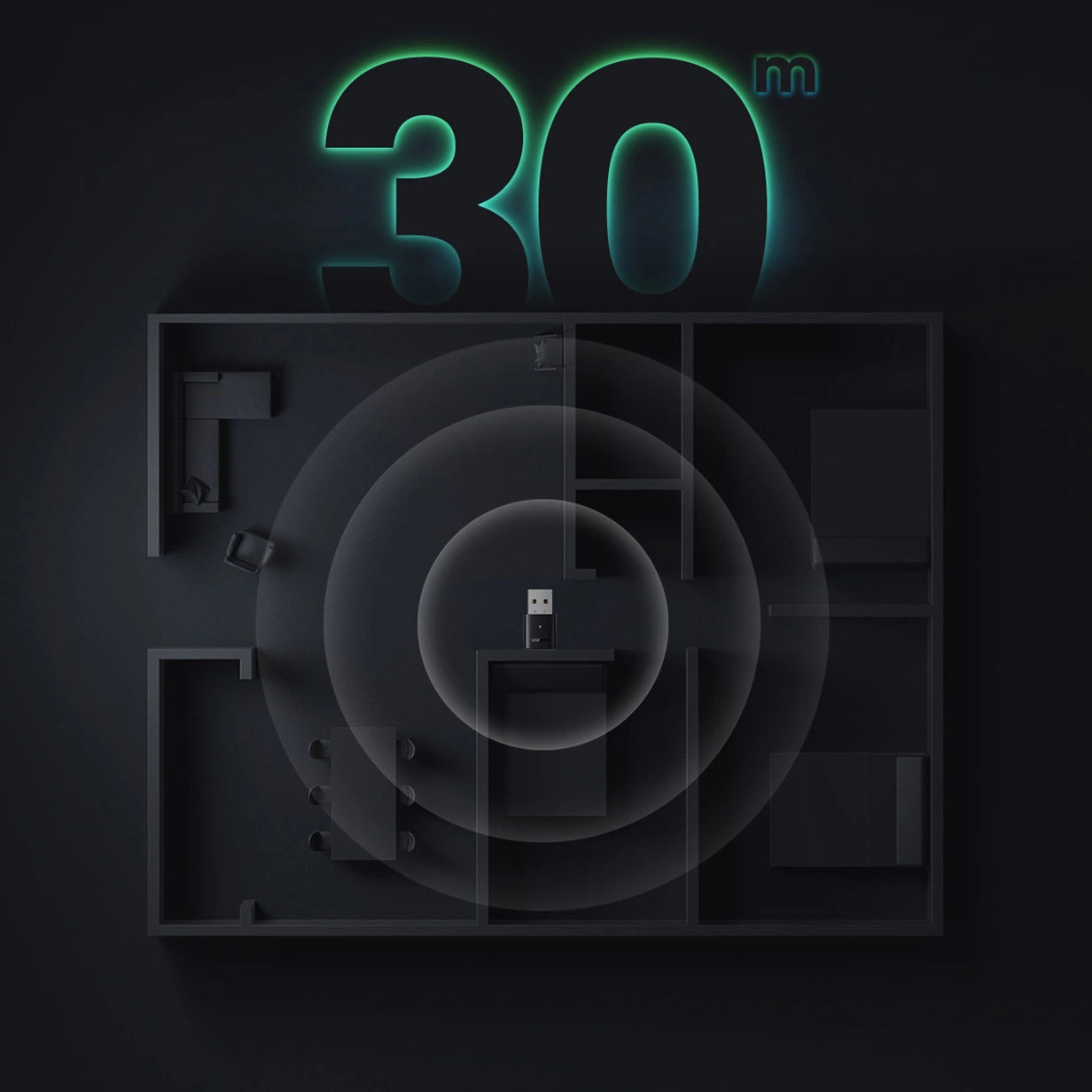 Ugreen Bluetooth 5.0 USB-A-Adapter schwarz (CM390)