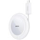 Ugreen CD245 40123 kabelloses Qi/MagSafe-Ladegerät 15 W mit USB-C-Kabel – Weiß