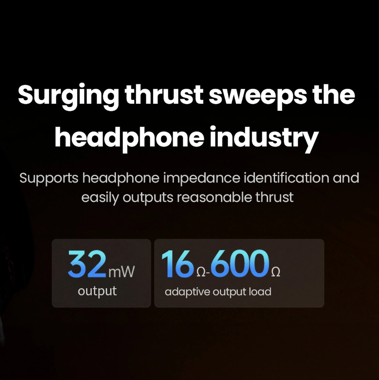 Ugreen CM545 DAC-Kopfhörerverstärker von USB-C auf 3,5-mm-Miniklinke – Schwarz