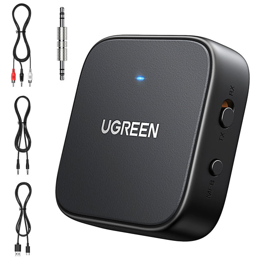 Ugreen CM667 35223 Bluetooth 5.2 Audio-Sender/Empfänger – Schwarz