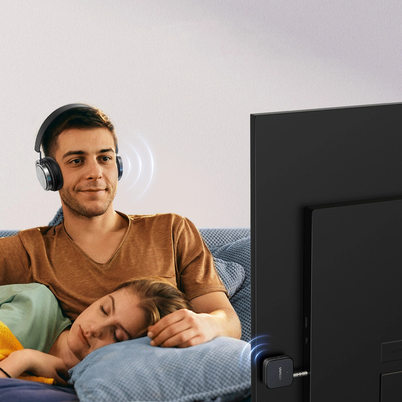 Ugreen CM667 35223 Bluetooth 5.2 Audio-Sender/Empfänger – Schwarz