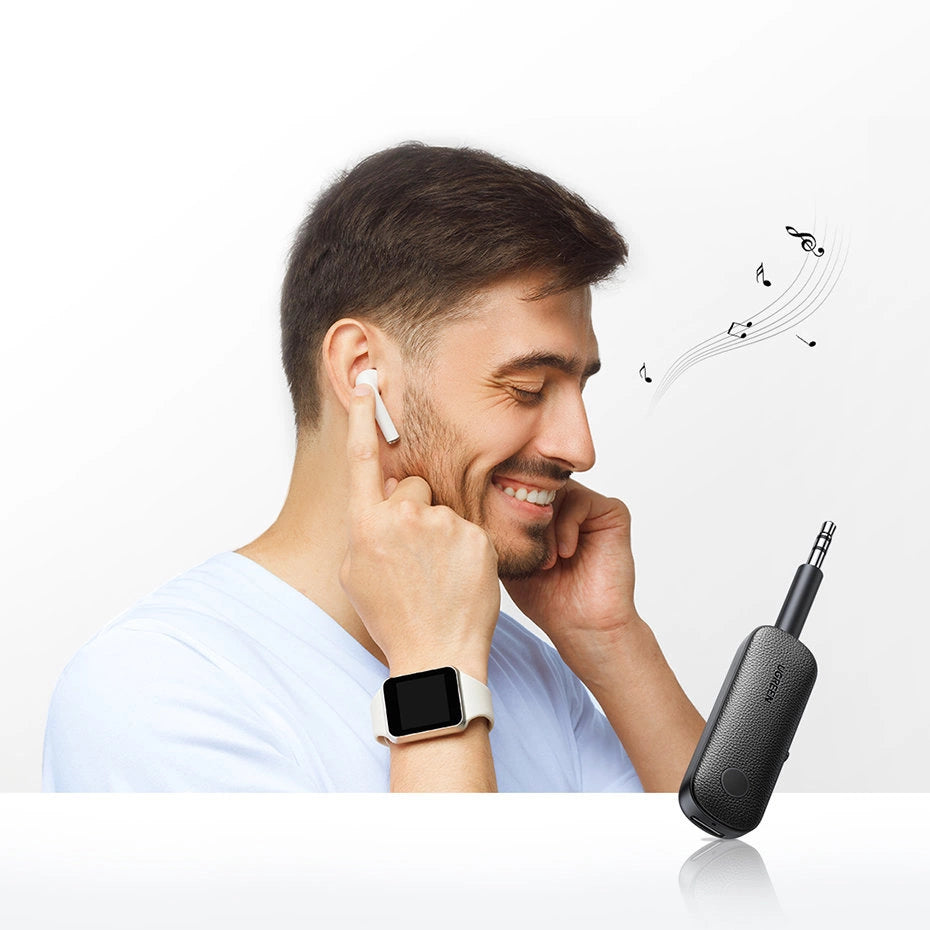 Ugreen Empfänger Bluetooth-Sender Miniklinke 3,5 mm schwarz (CM403)