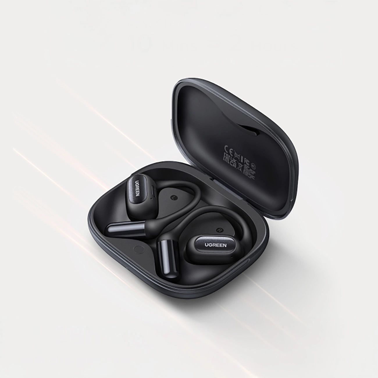 Ugreen FitBuds OWS Kabellose Sportkopfhörer IPX5 - Schwarz