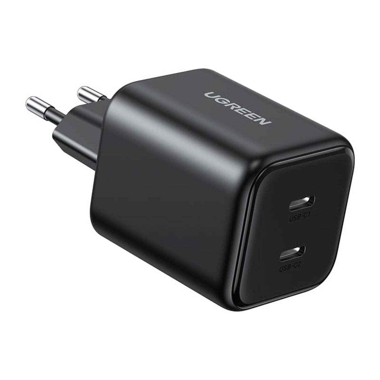 Ugreen GaN 45W 2xUSB-C Ladegerät - Schwarz