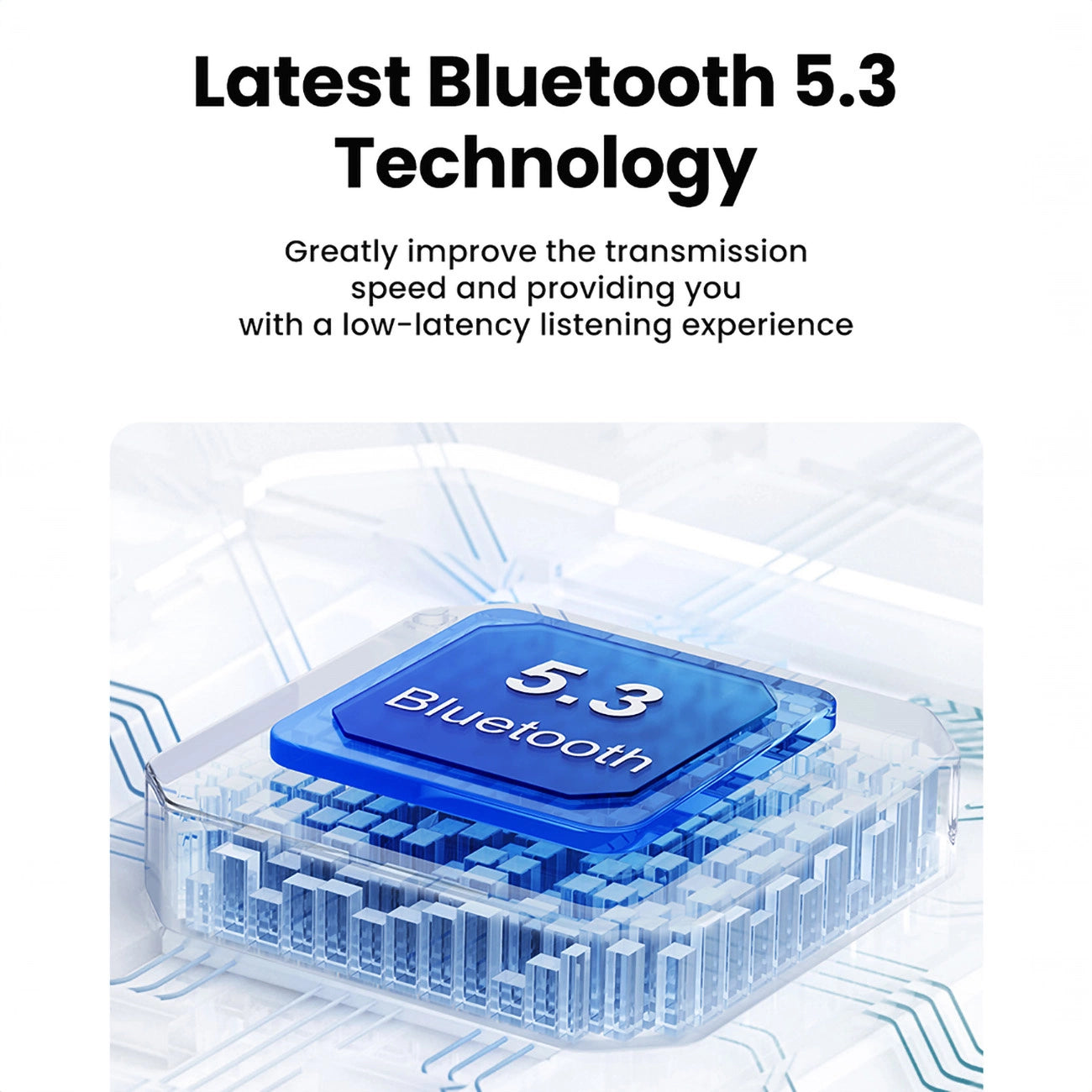 Ugreen HiTune T6 kabellose Kopfhörer mit ANC-Funktion + USB-A – USB-C-Kabel – Weiß