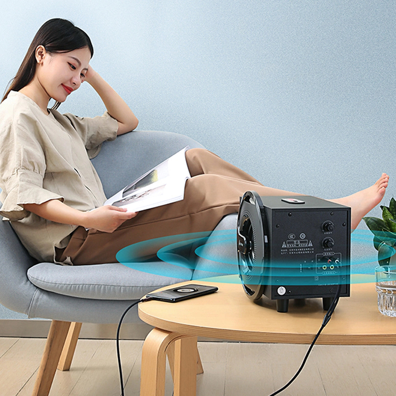 Ugreen Kabel Audiokabel 3,5 mm Miniklinke (männlich) - 2 RCA (männlich) 2 m Kupfer (AV170)