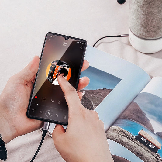 Ugreen Kabel USB C - Miniklinke 3,5 mm 1 m grau (AV143)