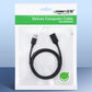 Ugreen Kabel Verlängerungsadapter USB 3.0 (weiblich) - USB 3.0 (männlich) 1,5 m schwarz (US129 30126)