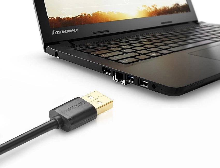Ugreen Kabeladapter USB (weiblich) - USB (männlich) 1m schwarz (10314)