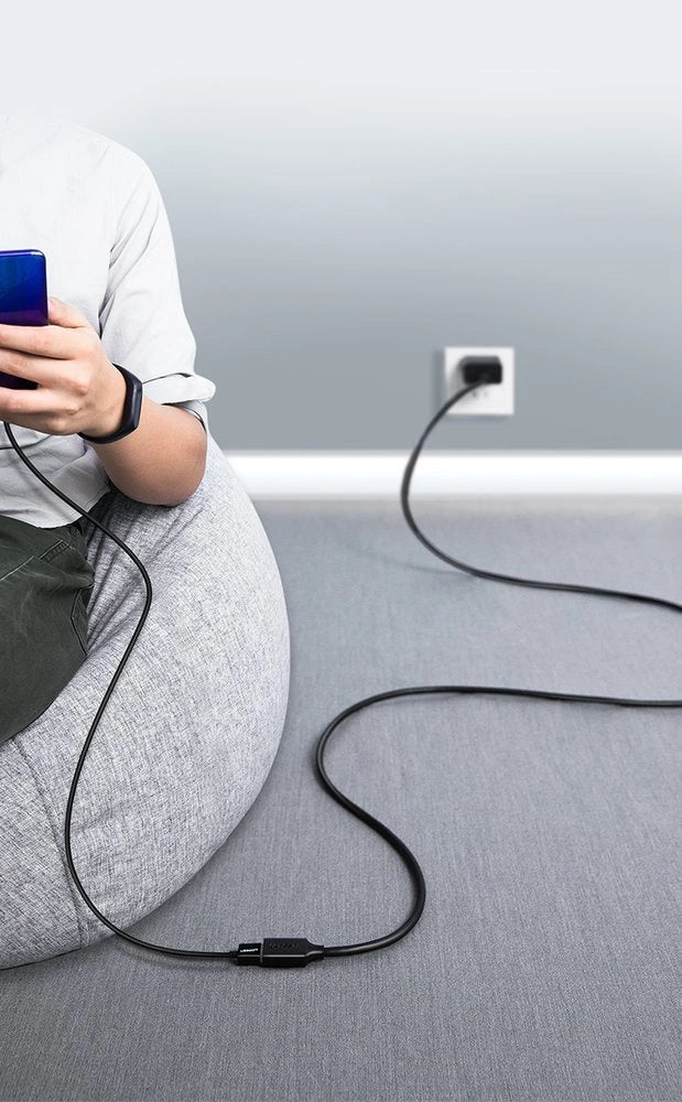 Ugreen Kabelverlängerungskabel USB 3.0 (weiblich) - USB 3.0 (männlich) Adapter 1m schwarz (10368)