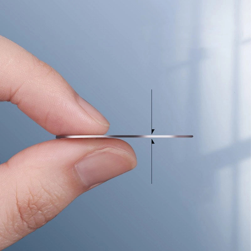 Ugreen LP123 30836 runde Metallplatten für magnetische Telefonhalter – schwarz (2 Stk.)