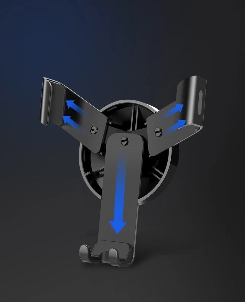 Ugreen LP130 40907 Schwerkraft-Telefonhalter für die Lüftungsöffnung im Auto – Silber