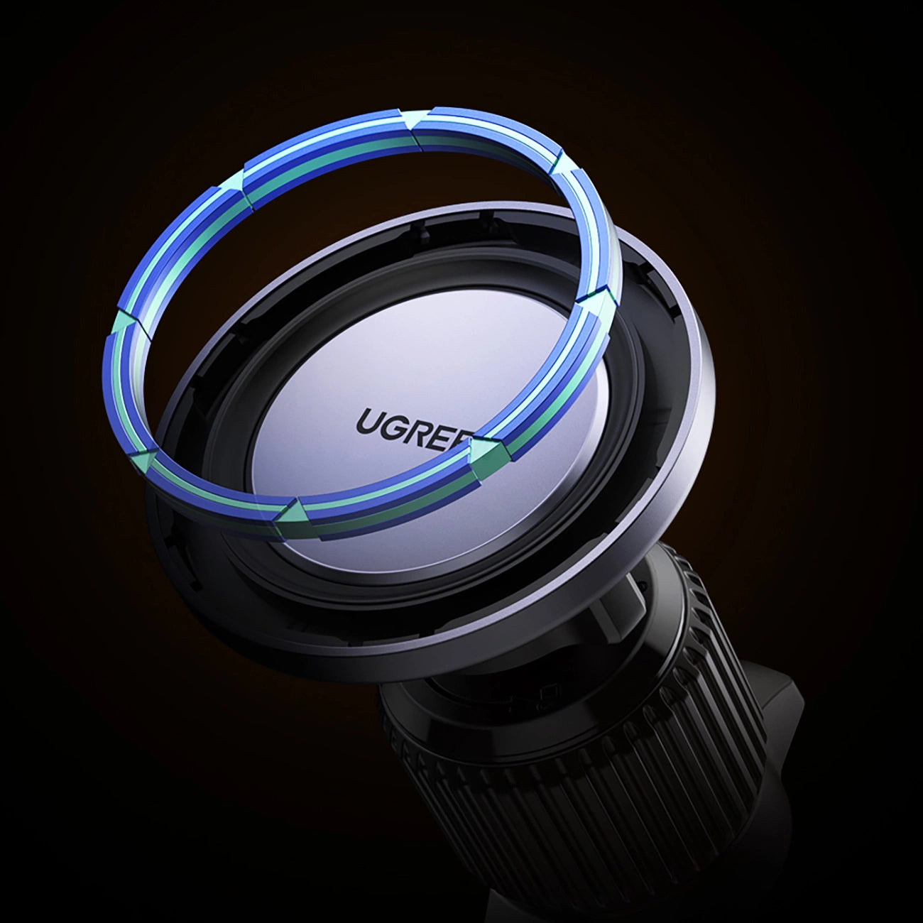 Ugreen LP428 magnetische Autotelefonhalterung für Lüftungsschlitze – schwarz