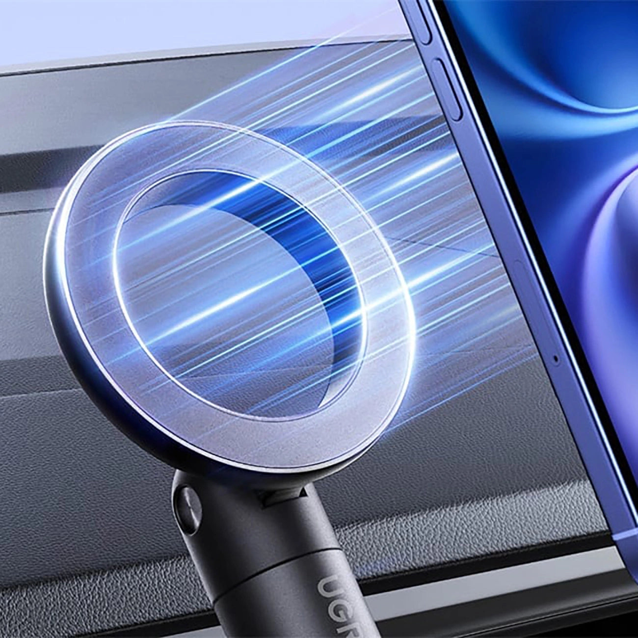 Ugreen MagSafe-kompatible Kfz-Lüftungshalterung – Schwarz
