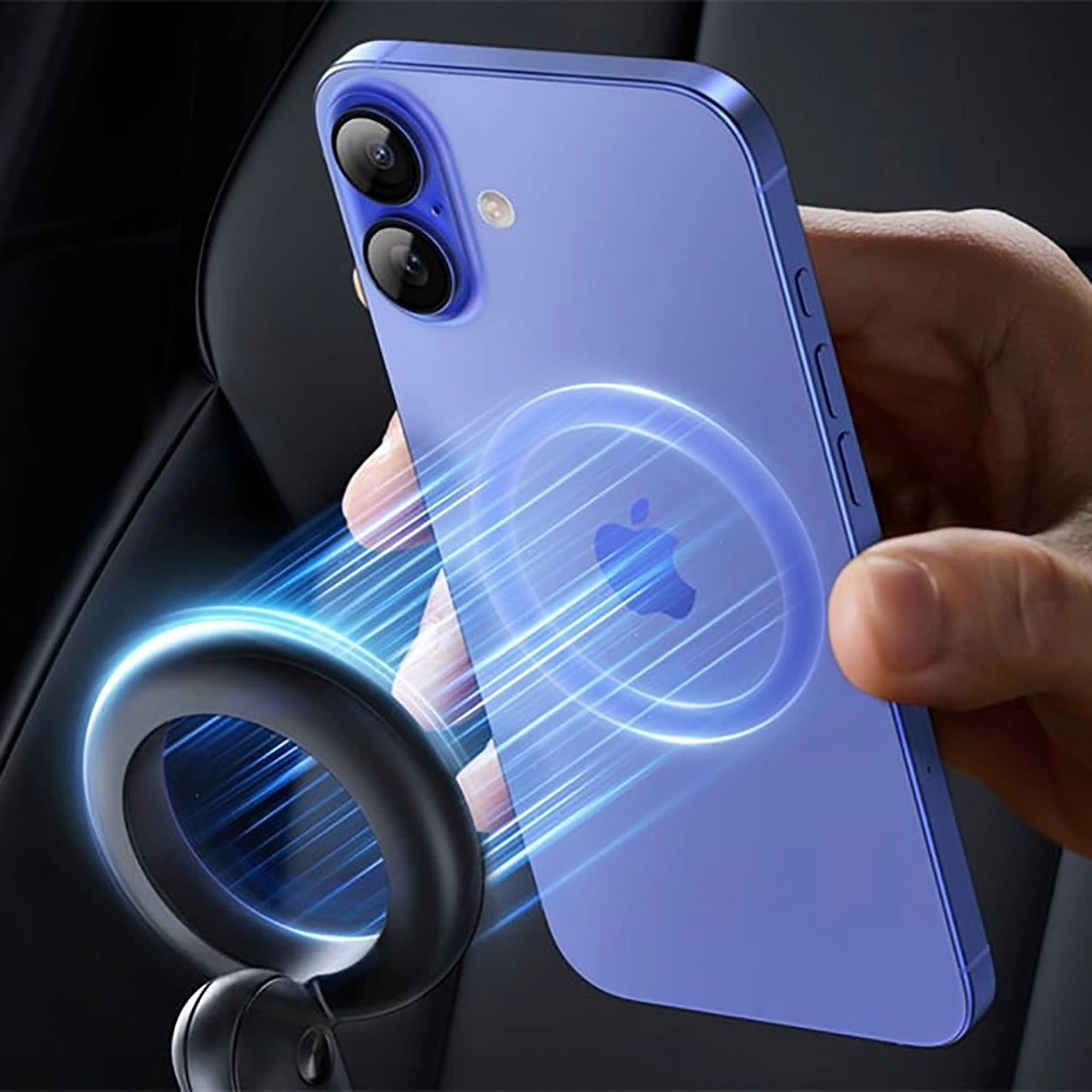 Ugreen MagSafe-kompatible Kfz-Lüftungshalterung – Schwarz